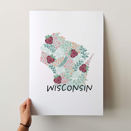 Wisconsin Art Print