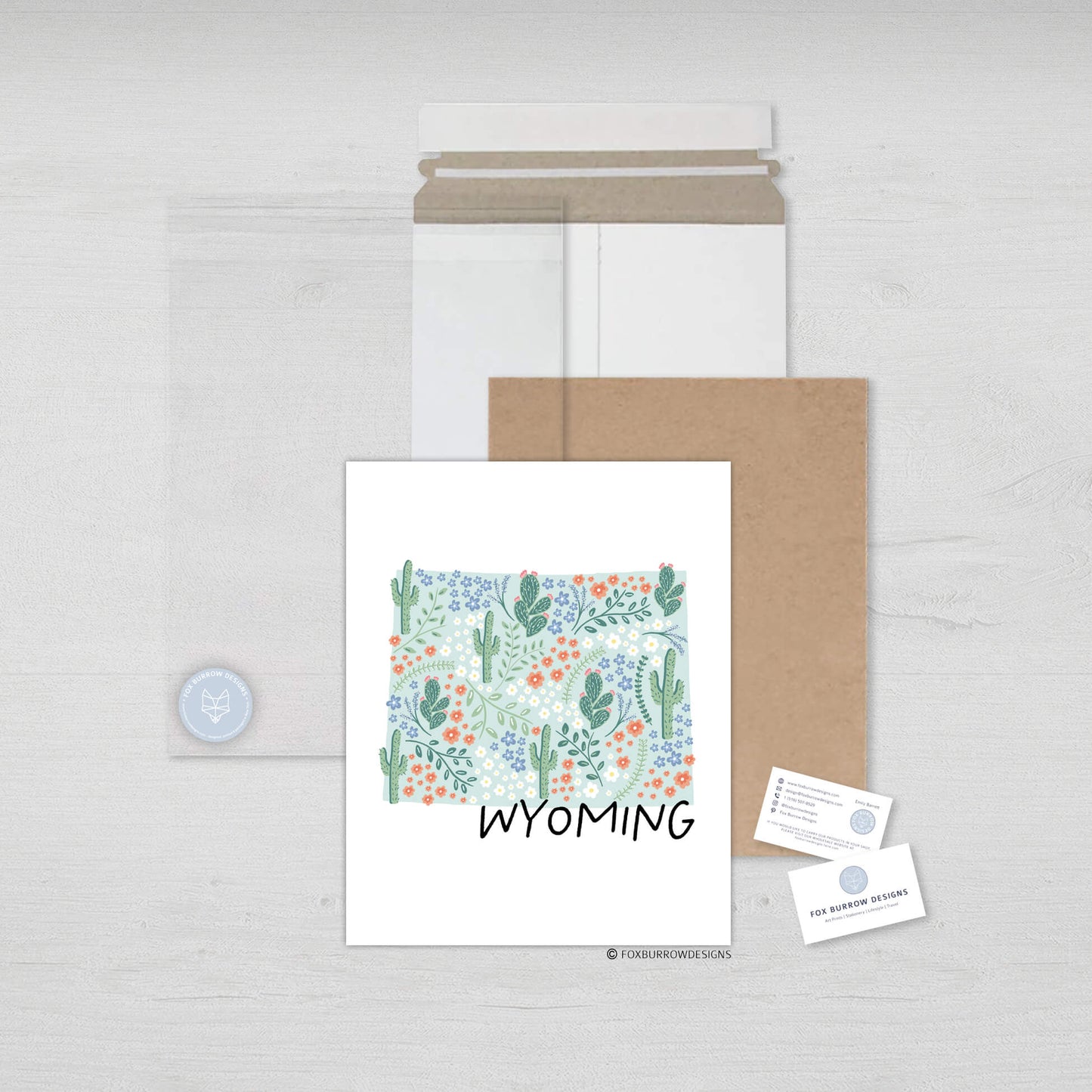 Wyoming Art Print