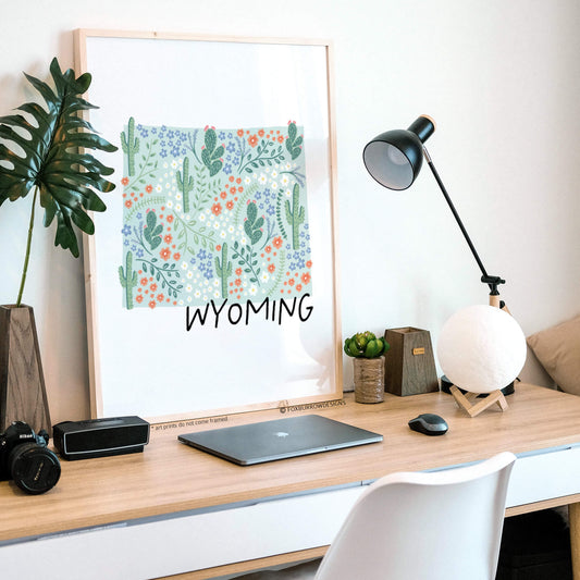 Wyoming Art Print