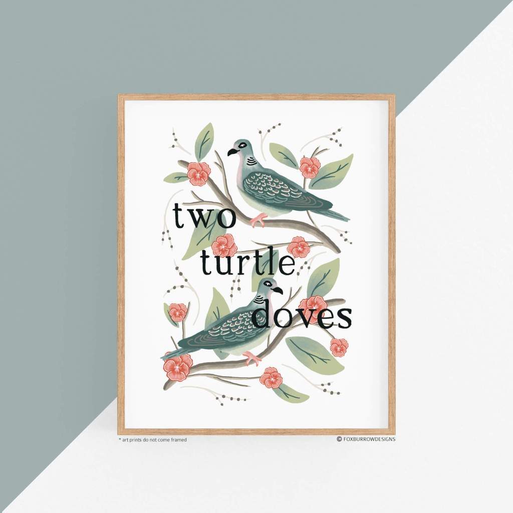 two turtle doves