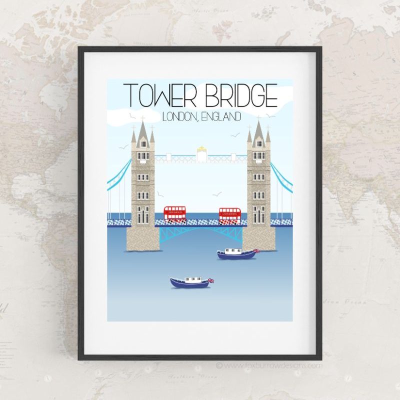 london art tower bridge