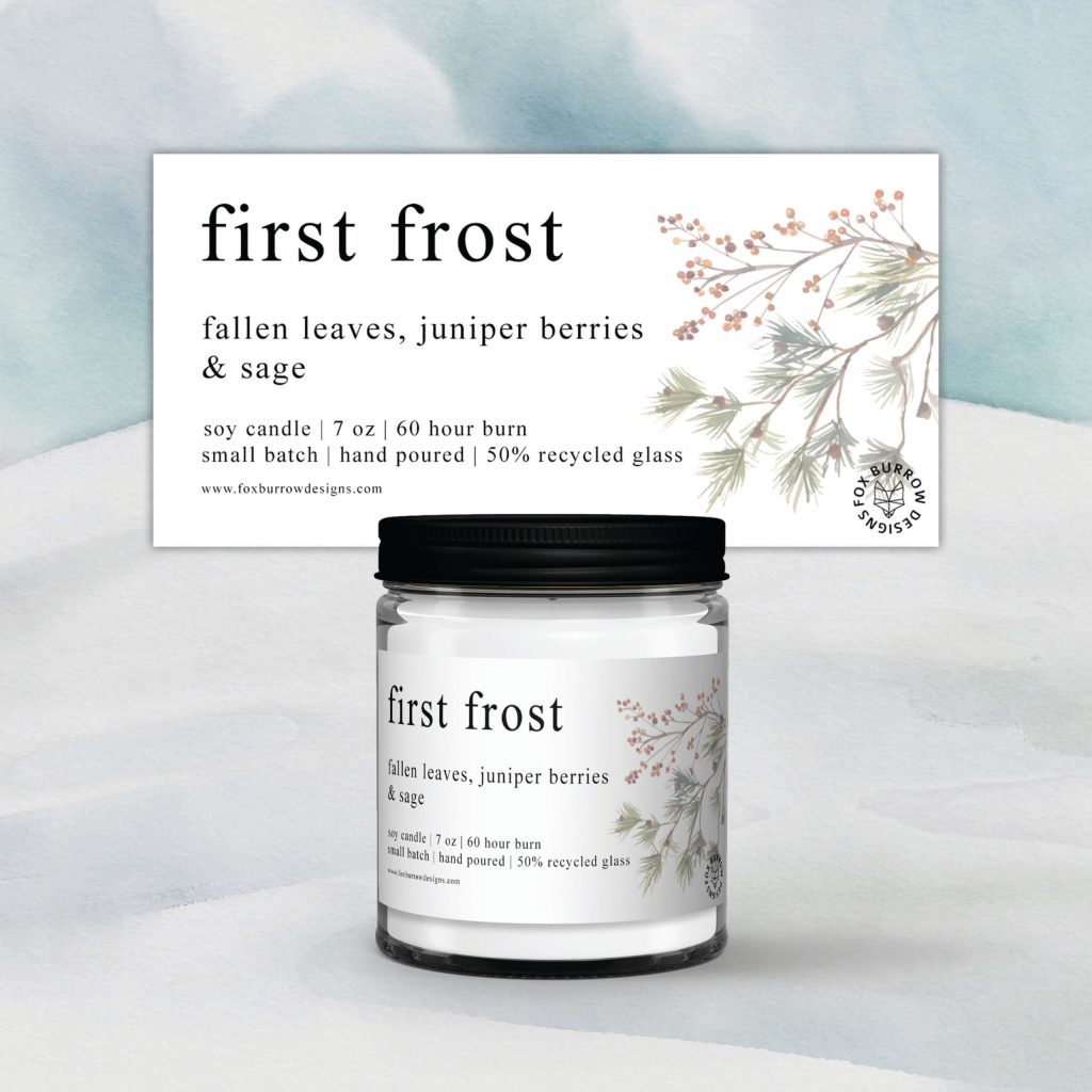 first frost candle