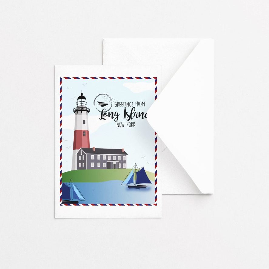 long island greeting card