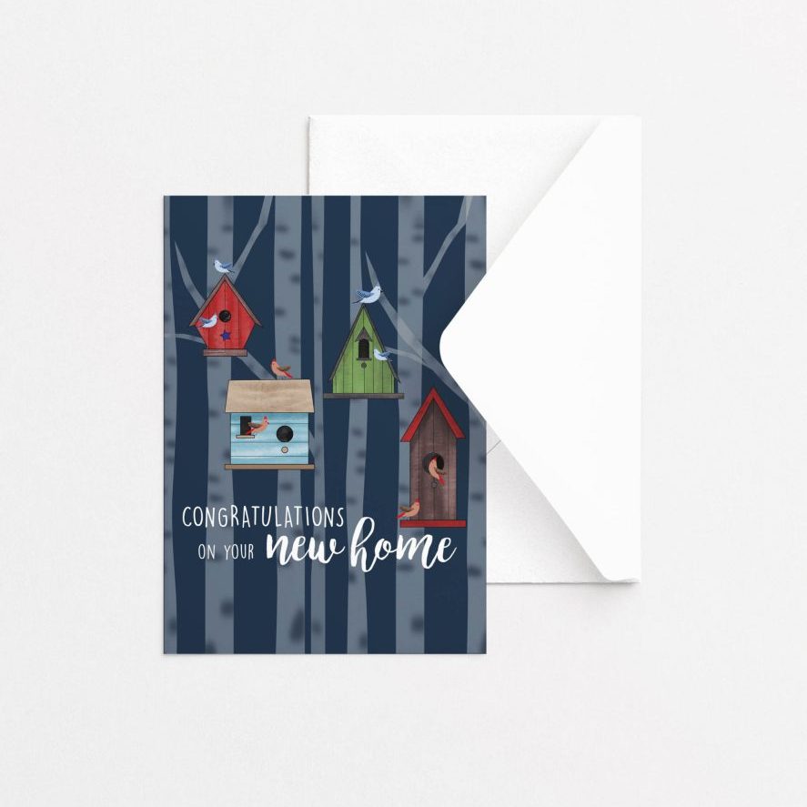 new home greeting card