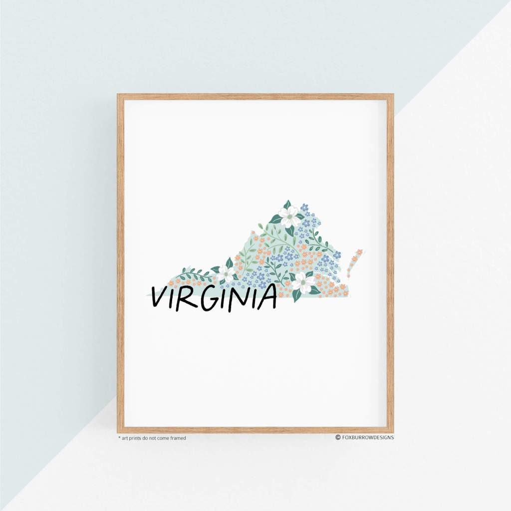 virginia 50 states
